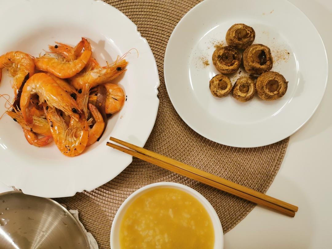 好吃，烤它！烤口蘑