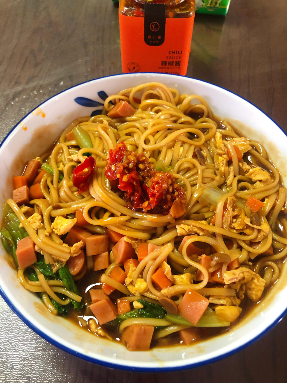 好吃到尖叫的青椒鸡蛋酱拌面❗️酱香浓郁入味
