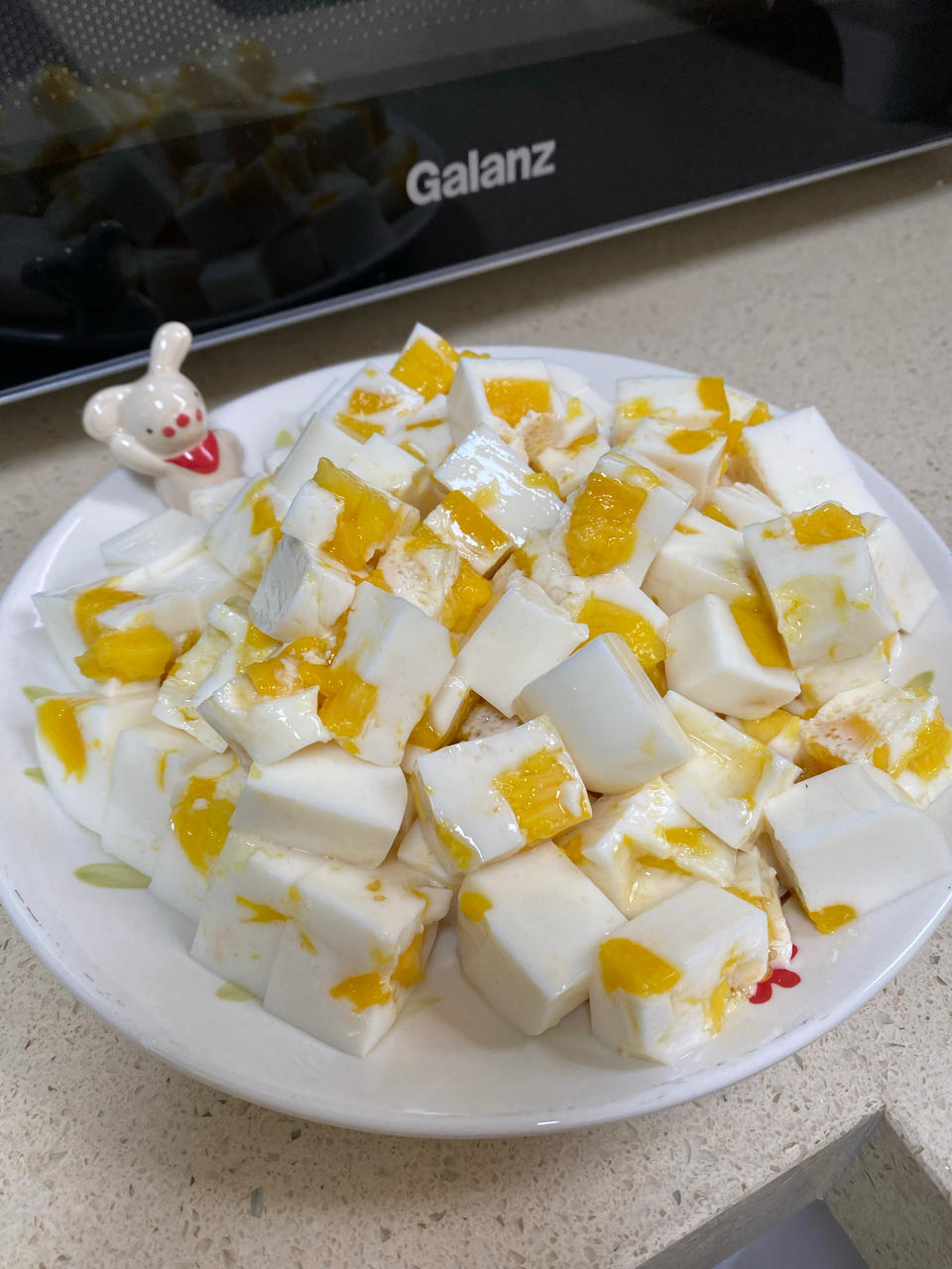 夏日必备小甜品🥭芒果布丁🍮超简单「学不会你来打我」