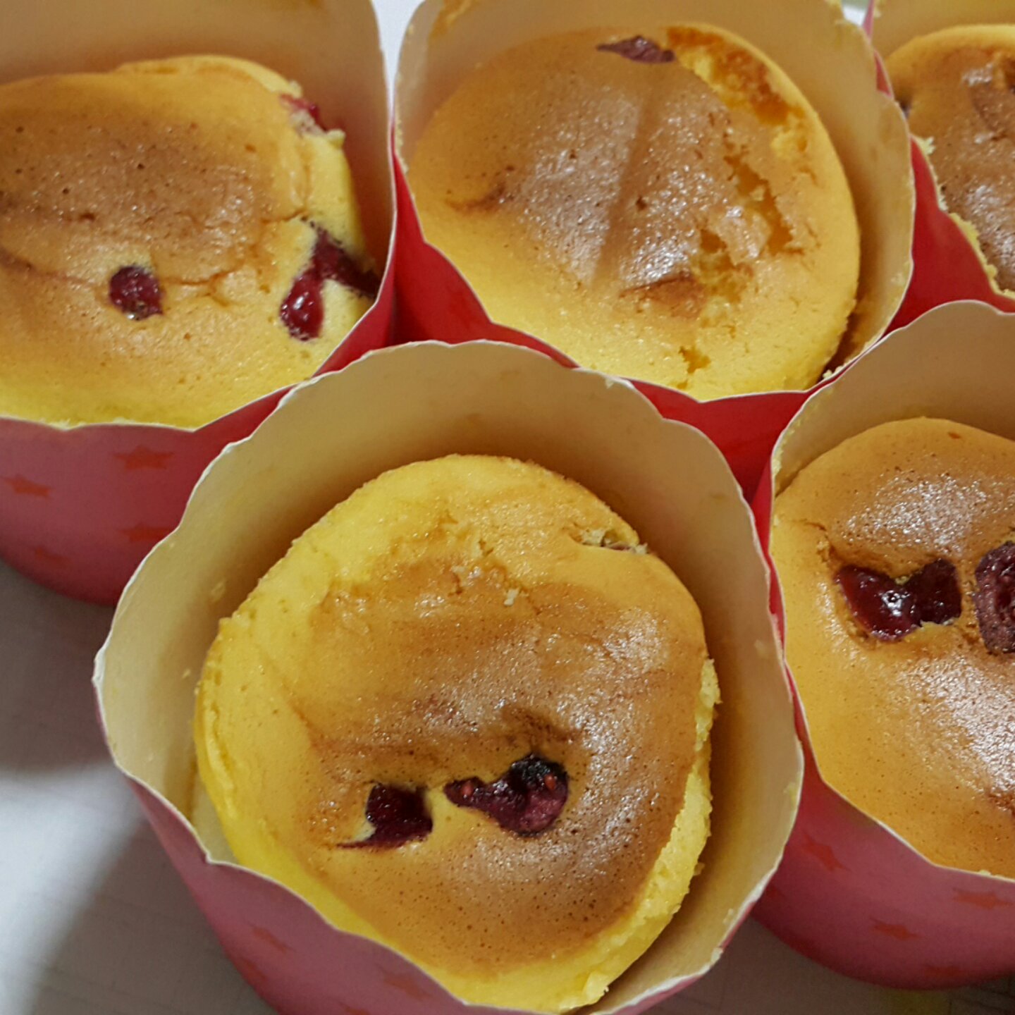 消耗淡奶油之作——淡奶油小蛋糕