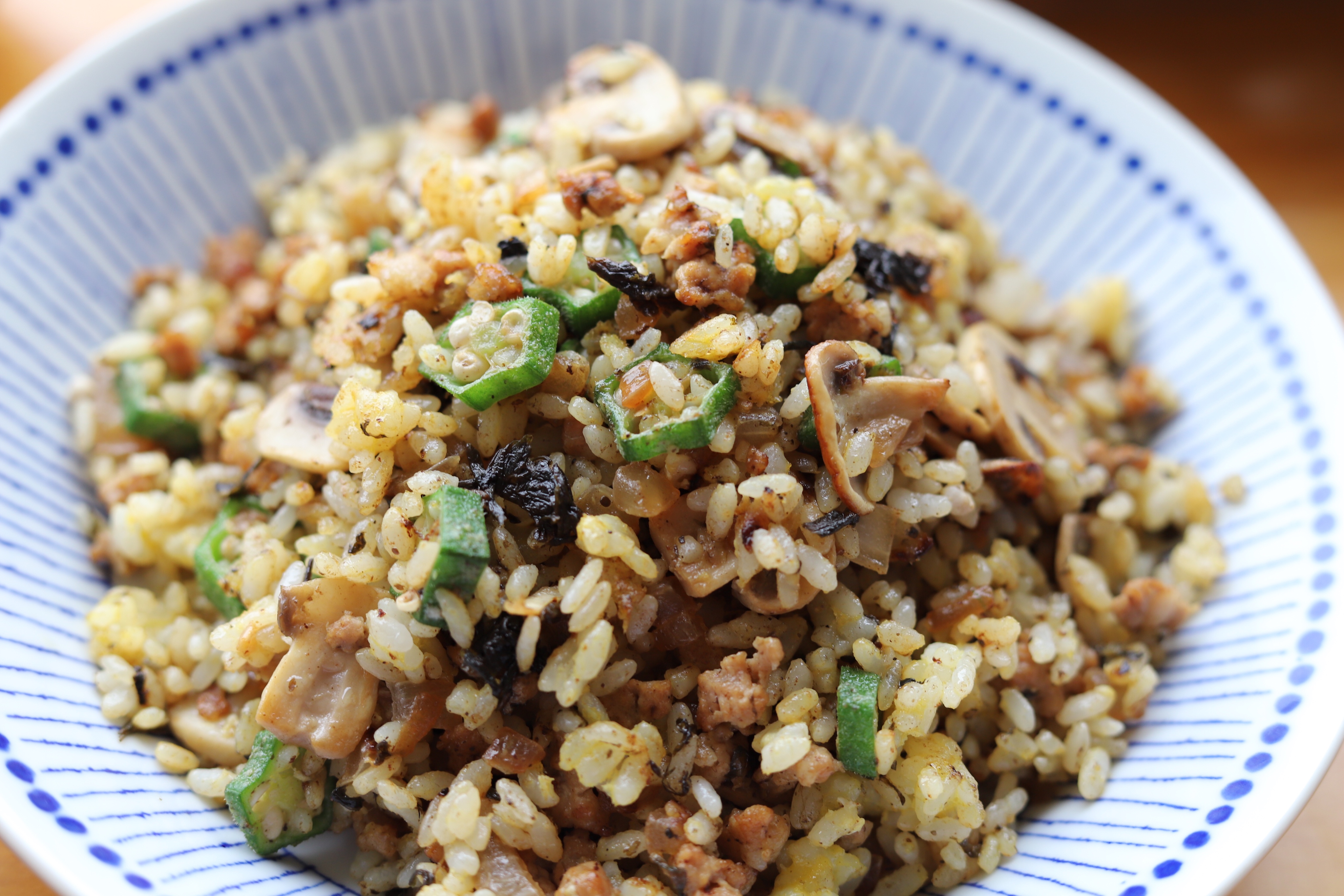 肉末橄榄菜炒饭