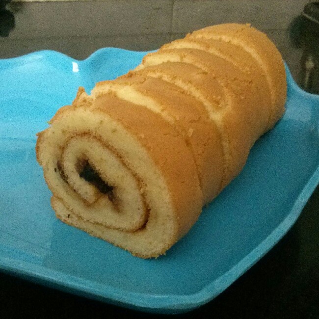 烫面戚风蛋糕卷，平凡，不平淡。