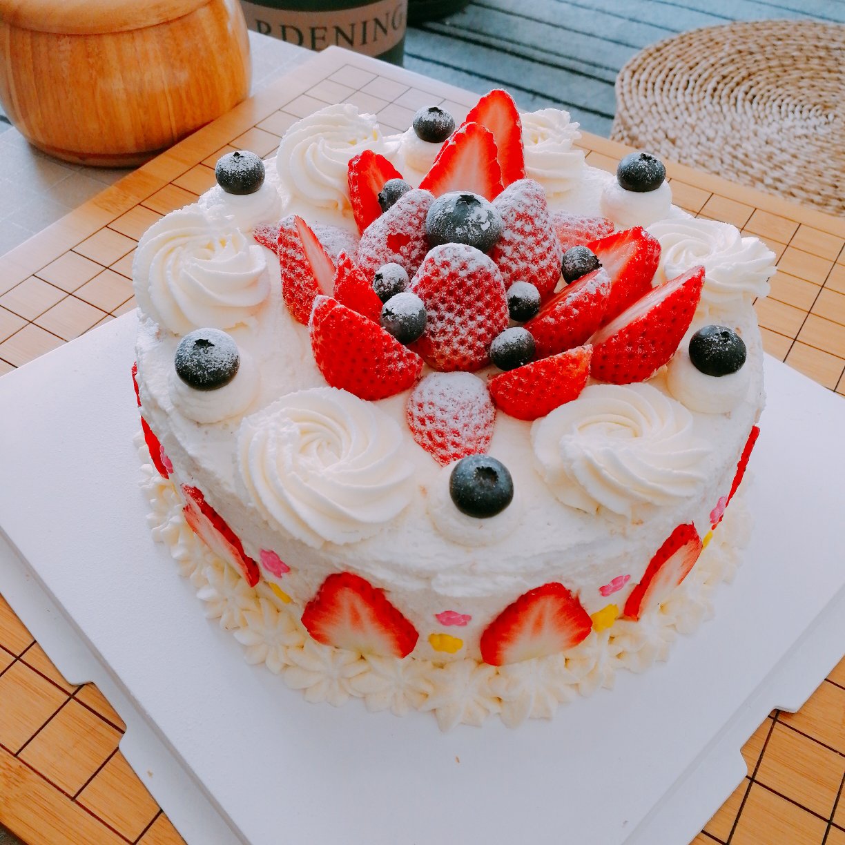 冬季恋歌草莓奶油蛋糕