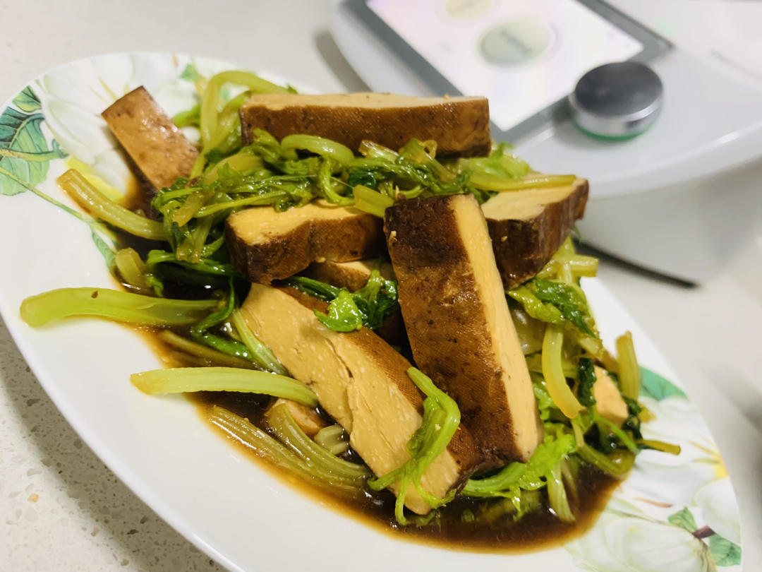 香芹炒熏干