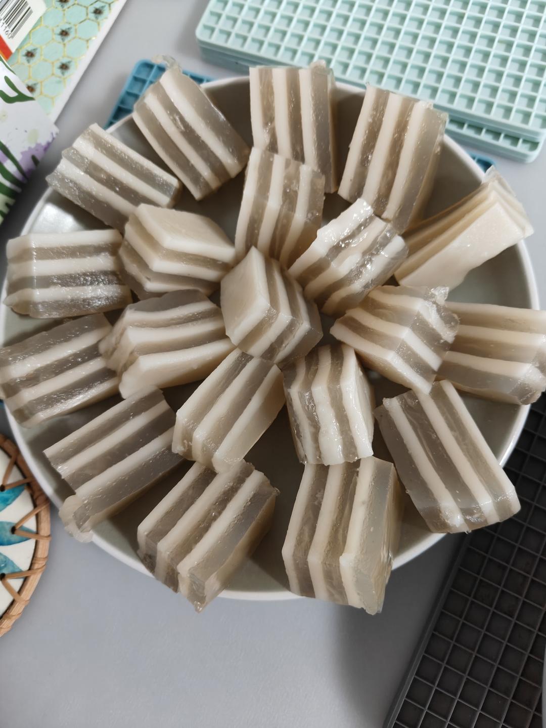 椰汁红豆千层糕