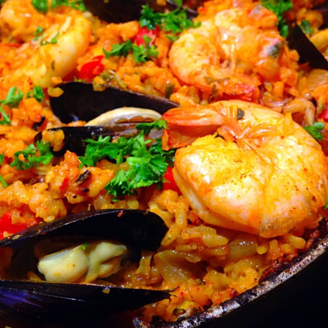 【曼食慢语】Seafood Paella 西班牙海鲜饭