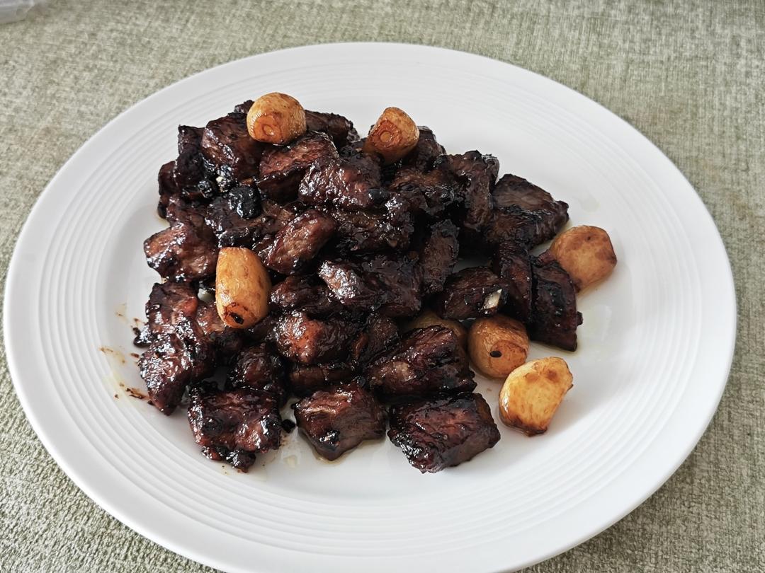 黑蒜子牛肉粒-津门秘方-家庭制作详细版