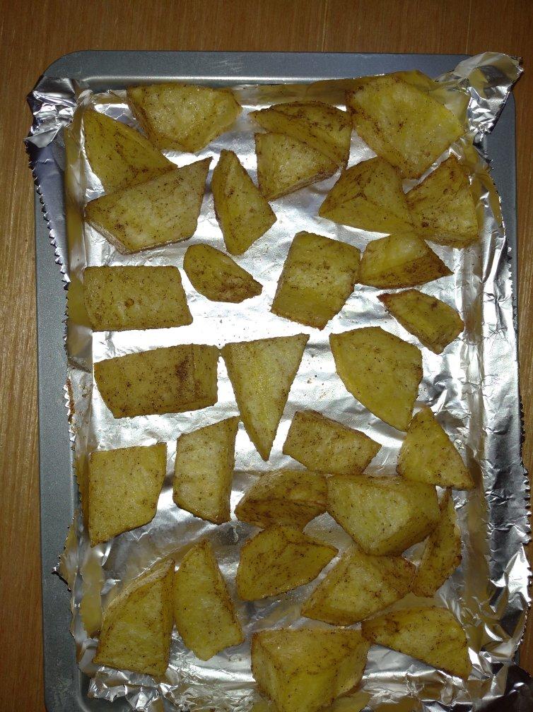 烤土豆、烤薯角