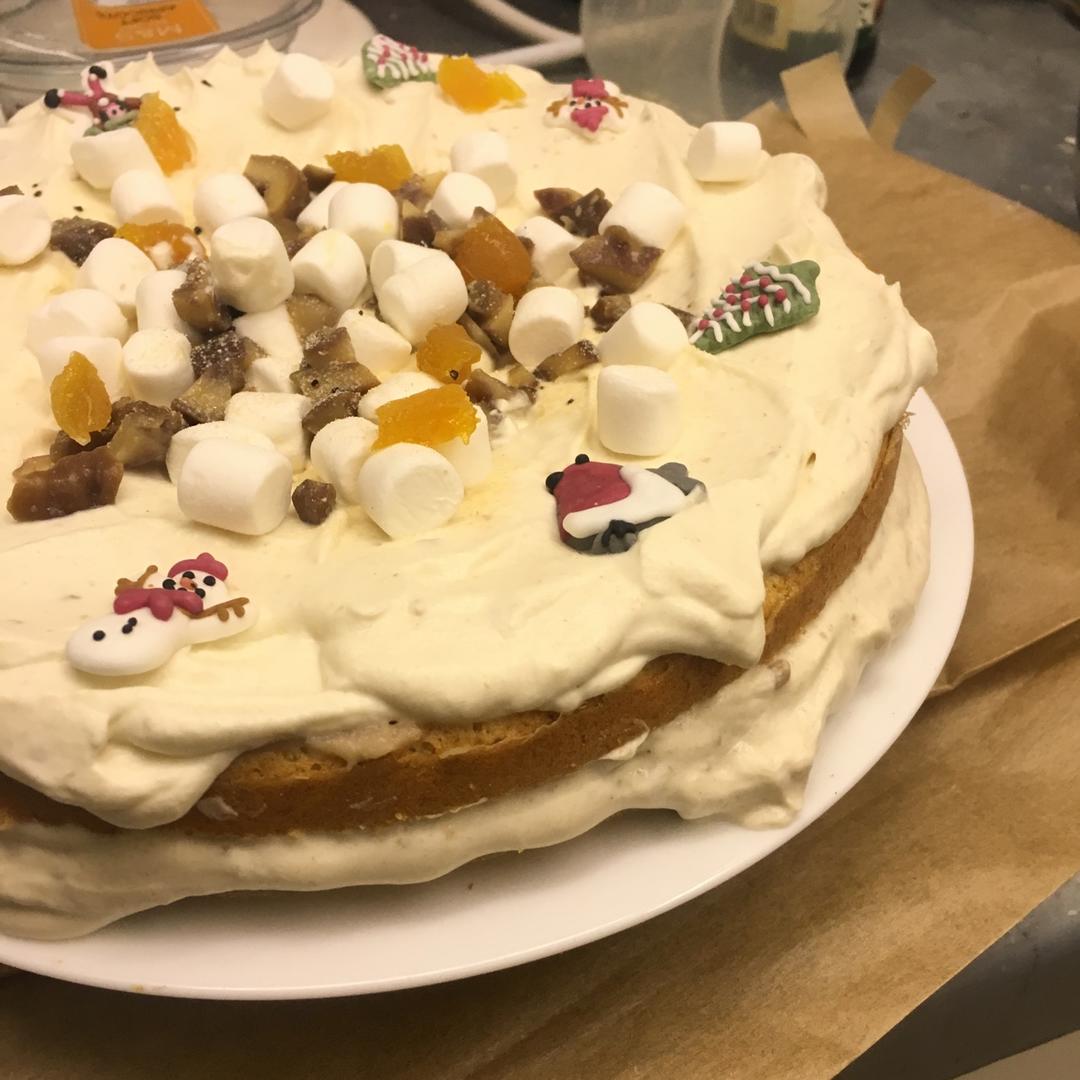 烤箱做蛋糕（戚风蛋糕的做法）