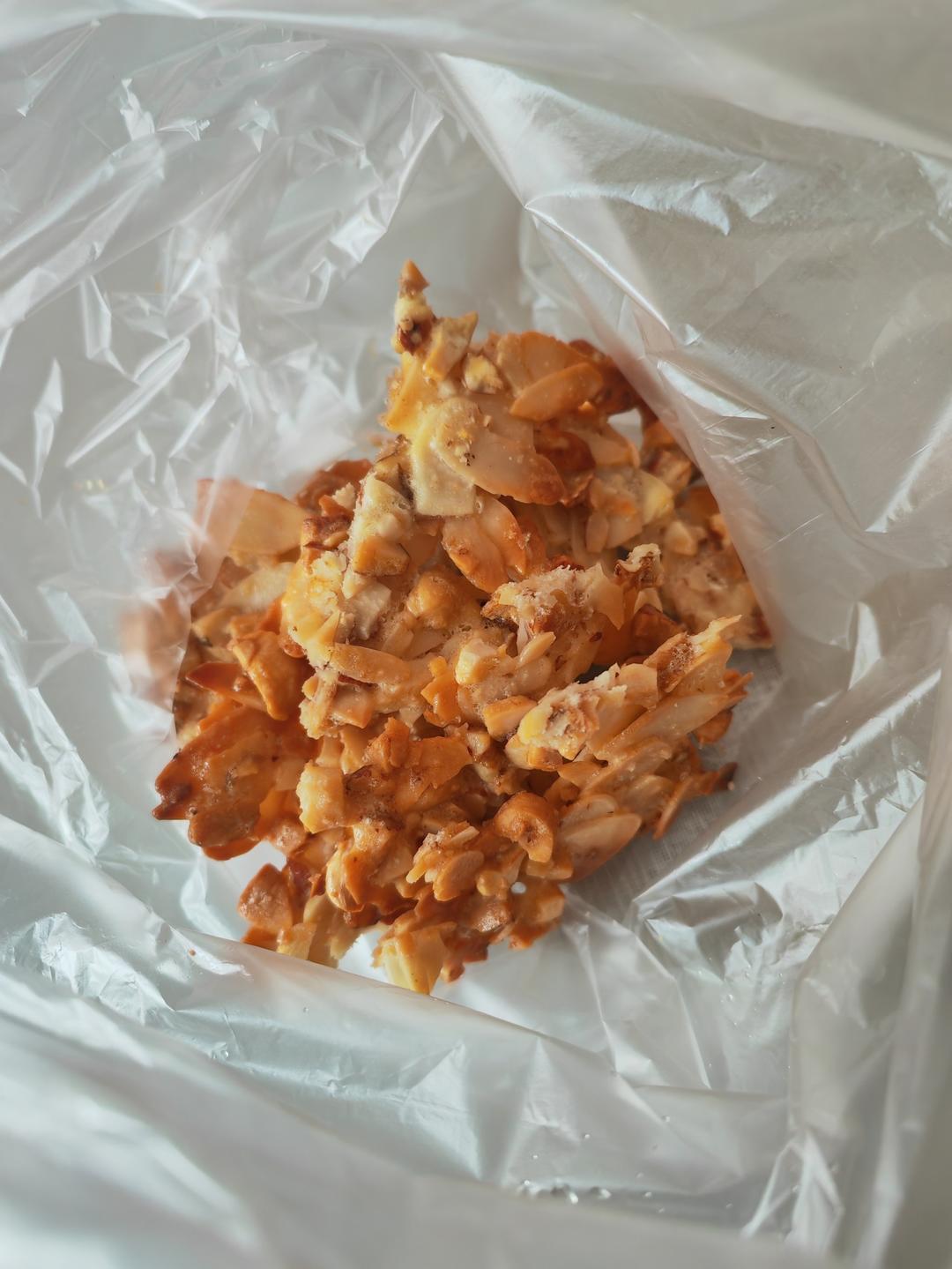 焦糖脆脆杏仁瓦片