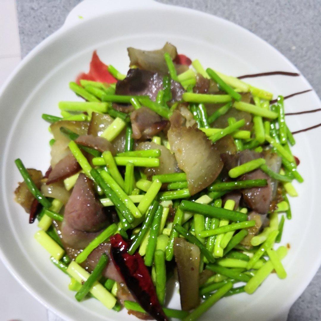 蒜薹炒腊肉