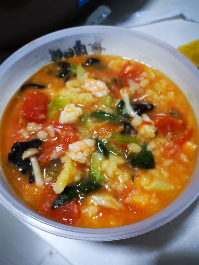 简单早餐-疙瘩汤