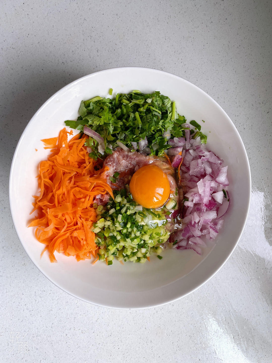 胡萝卜牛肉馅饺子，爽口不油腻