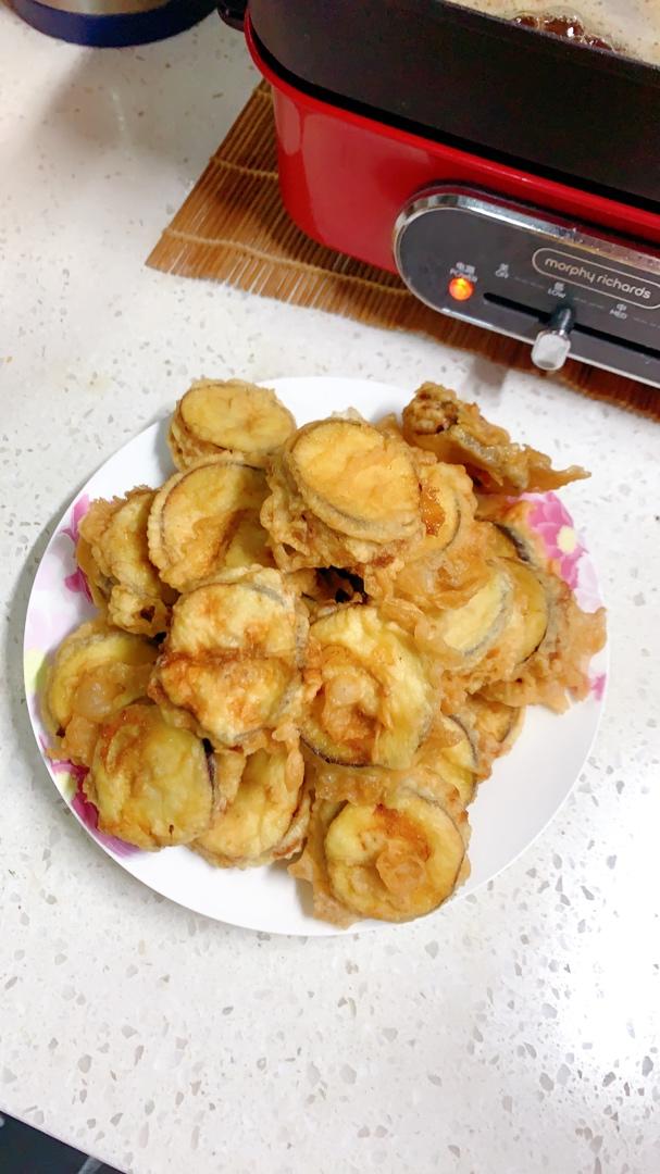 炸茄盒老沧口风味
