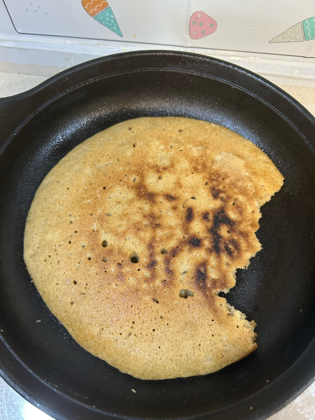 不用揉面的懒人发面大饼