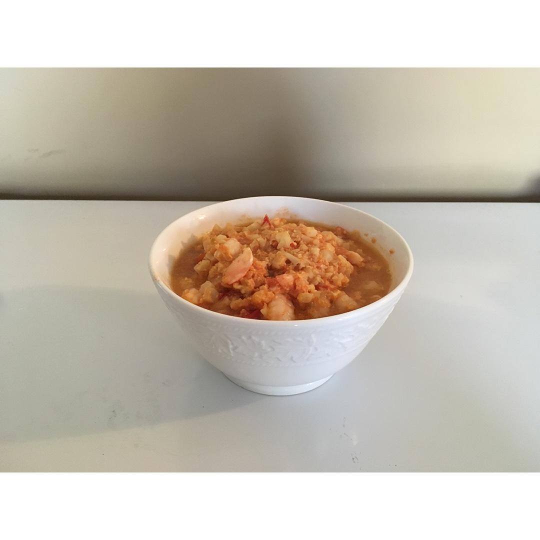 蕃茄鸡蛋炒虾仁