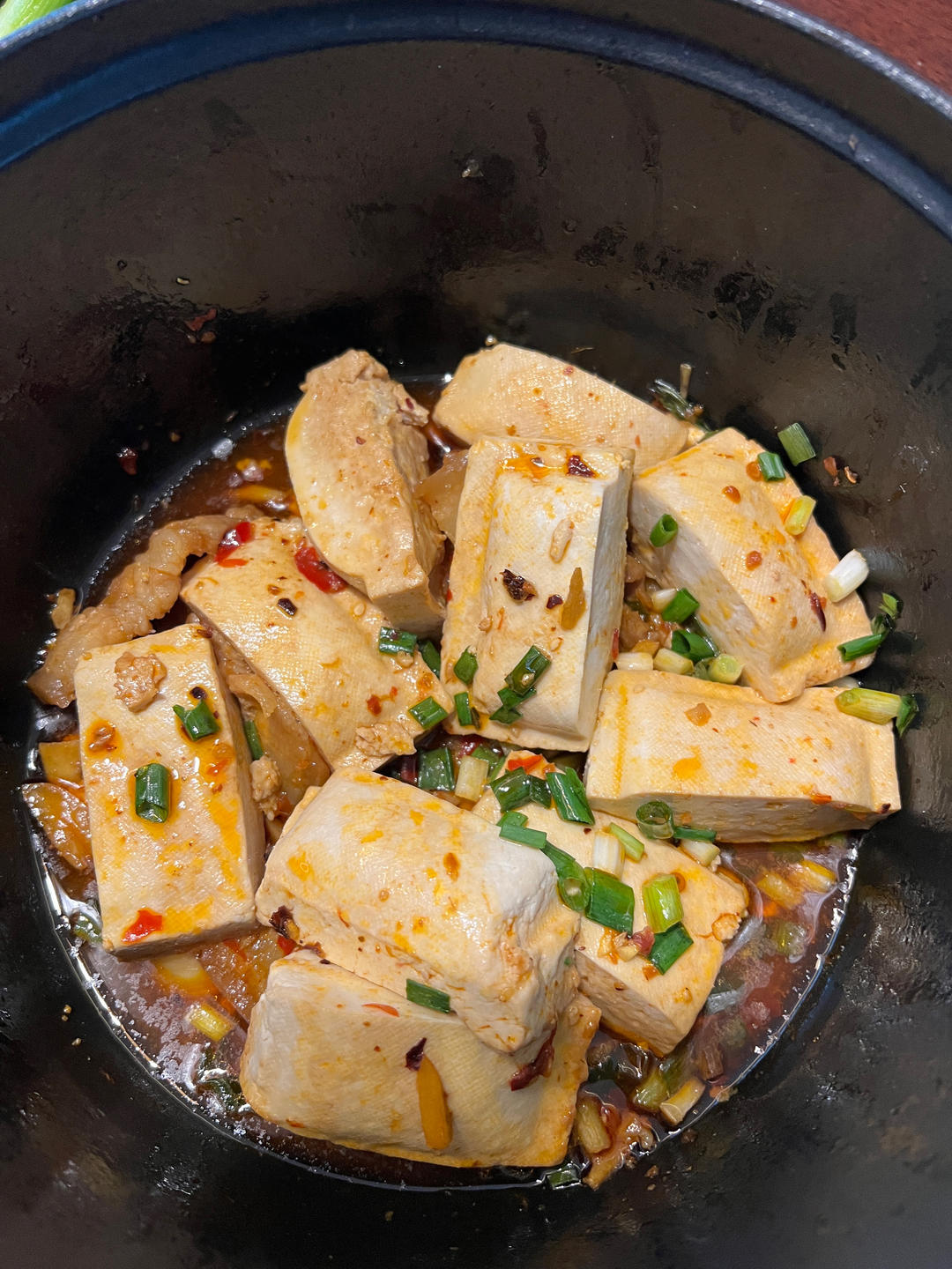 红油臭豆腐煲