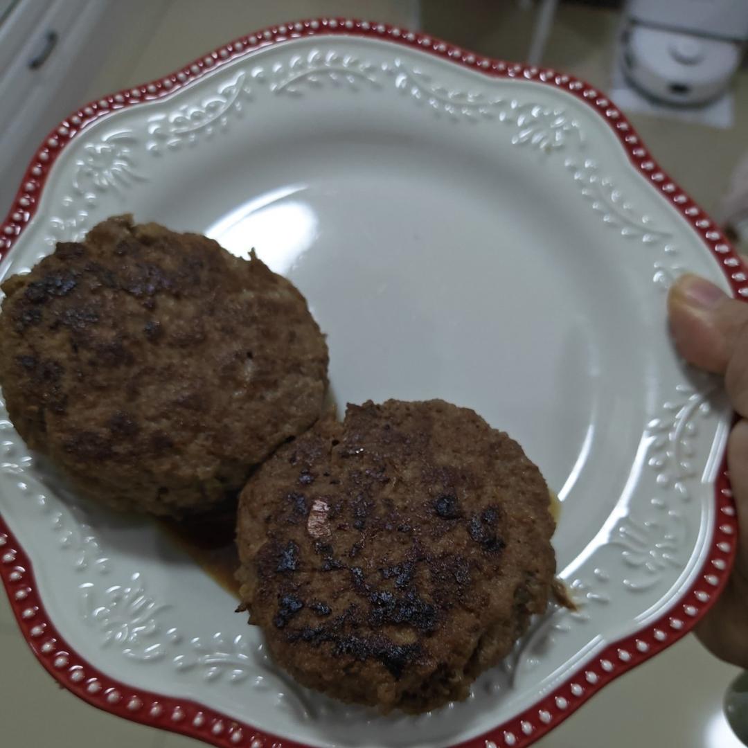 超详细汉堡牛肉饼｜附自制汉堡搭配#Healthymeals#减脂必撸16