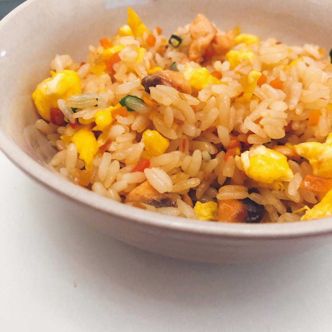 三文鱼炒饭