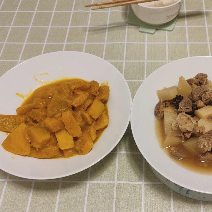 猪肉都不换的焖南瓜～吃起来糯糯甜甜咸咸的！