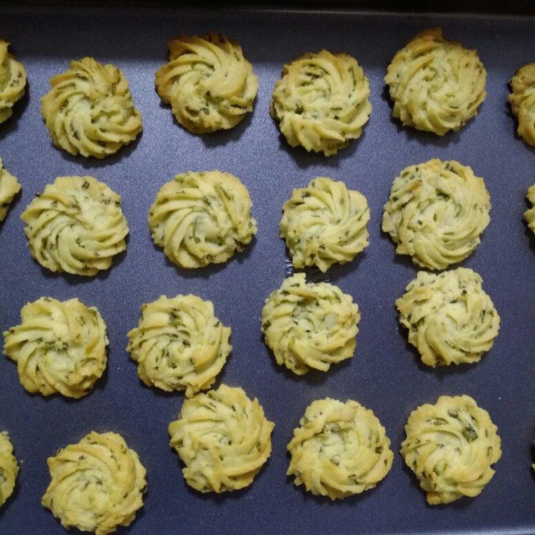 葱香曲奇——酥脆的咸味饼干