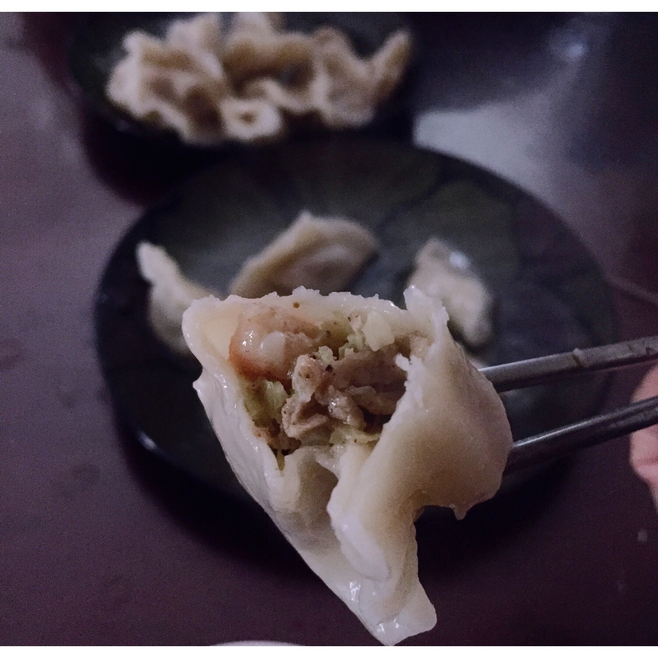 韭黄虾仁饺子