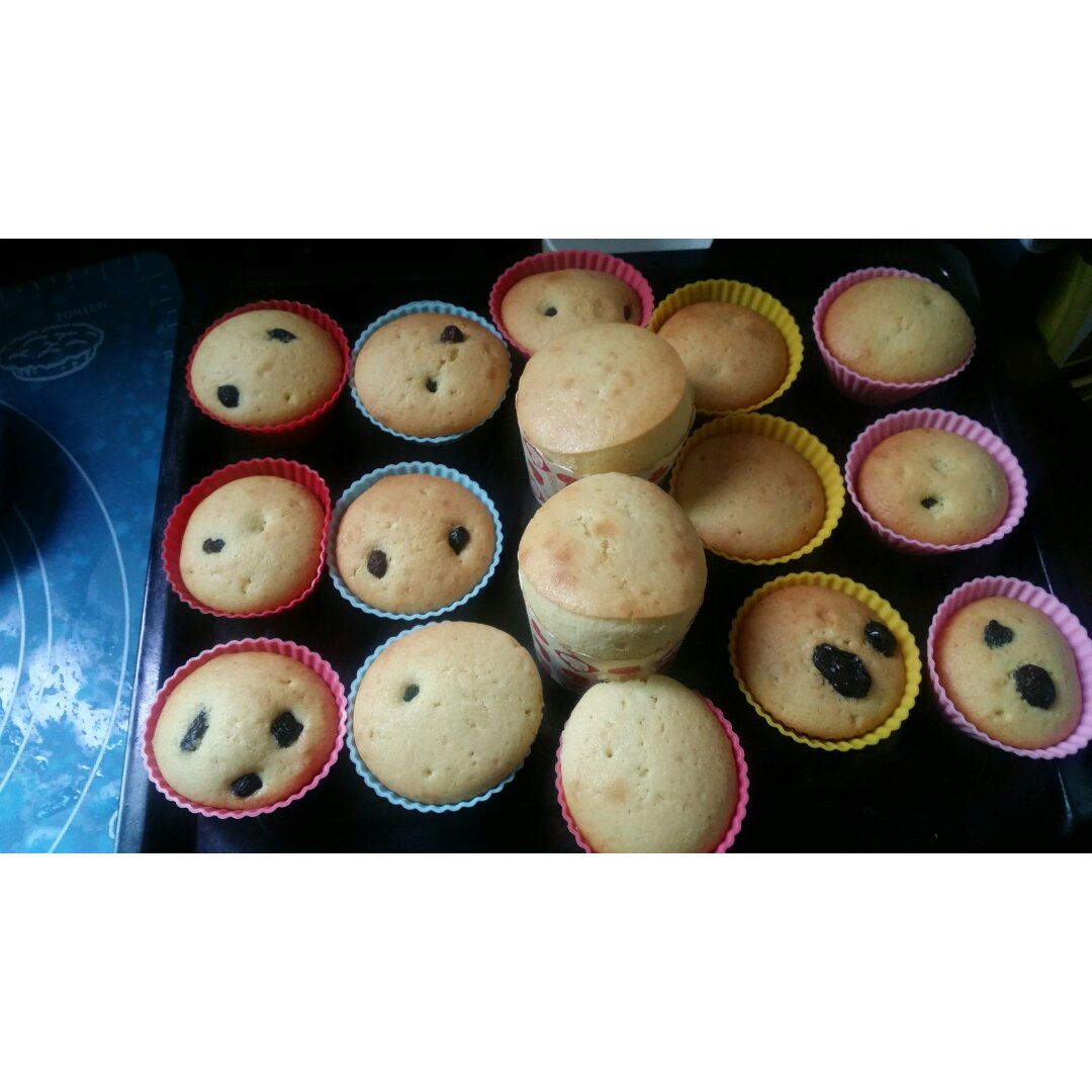 马芬蛋糕（基本拌和法）