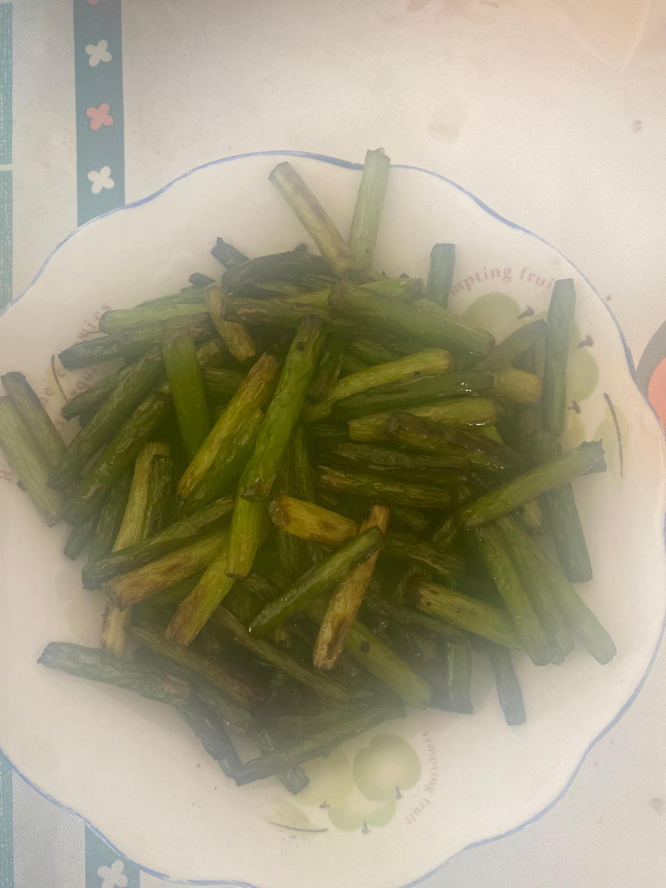 做法简单又下饭的炒蒜苔❗️