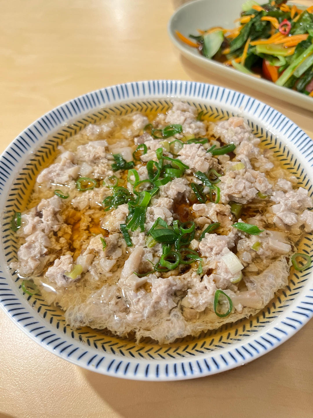 莲藕蒸肉饼