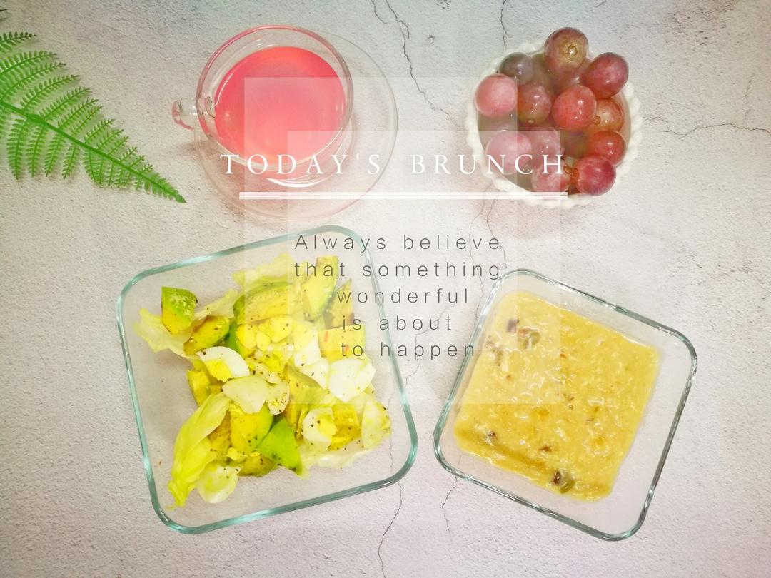 早餐之牛油果鸡蛋沙拉