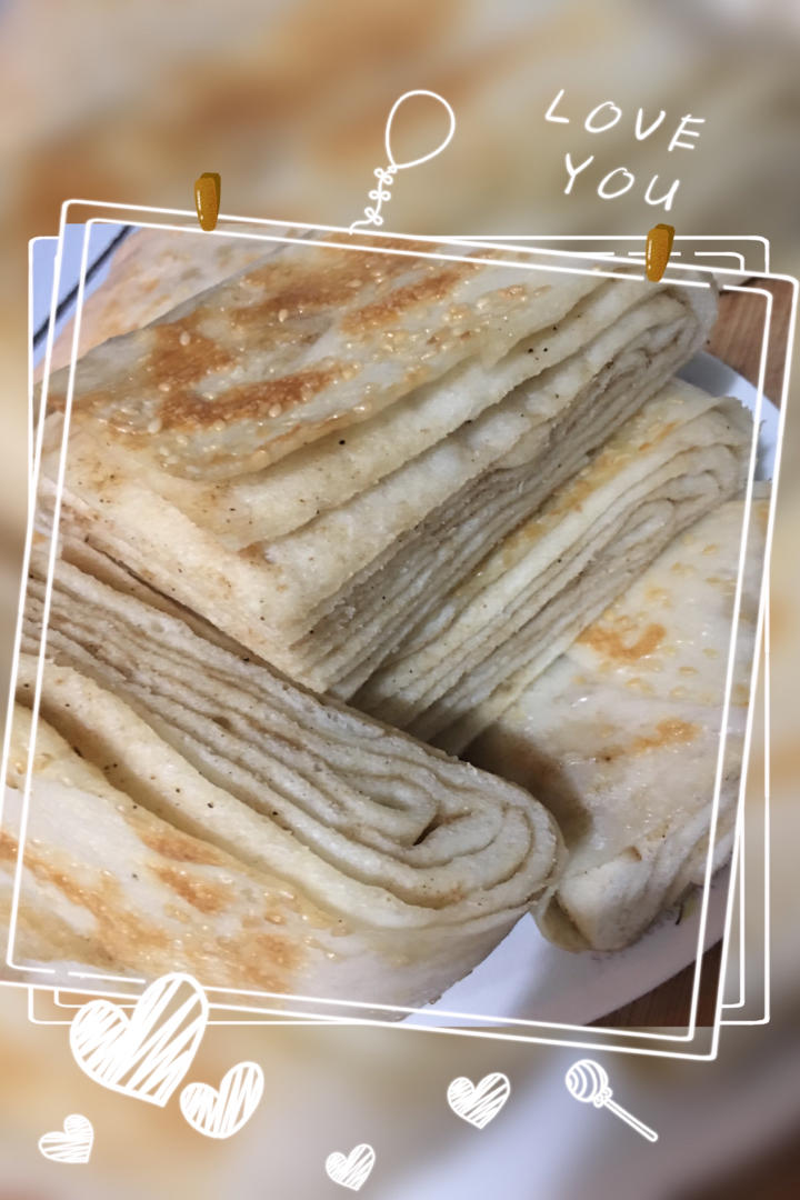 比蛋糕还好吃的发面千层饼，做法简单