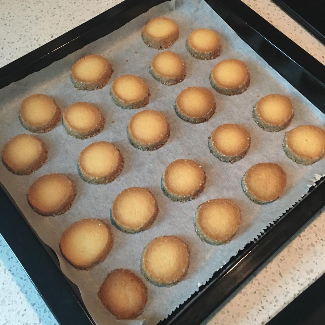 香草粗糖饼干（君之配方）