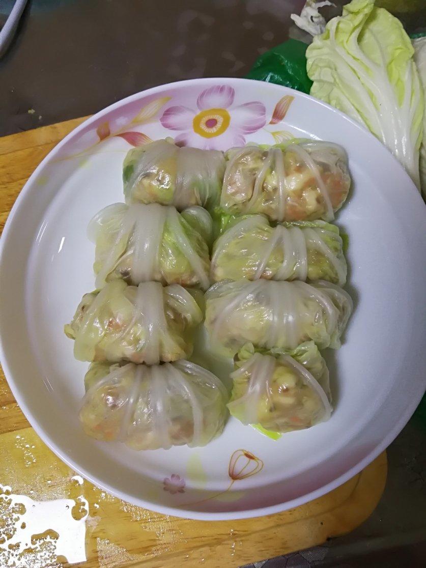 肉酿白菜卷