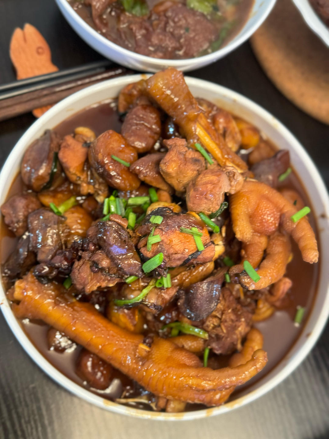 板栗烧鸡