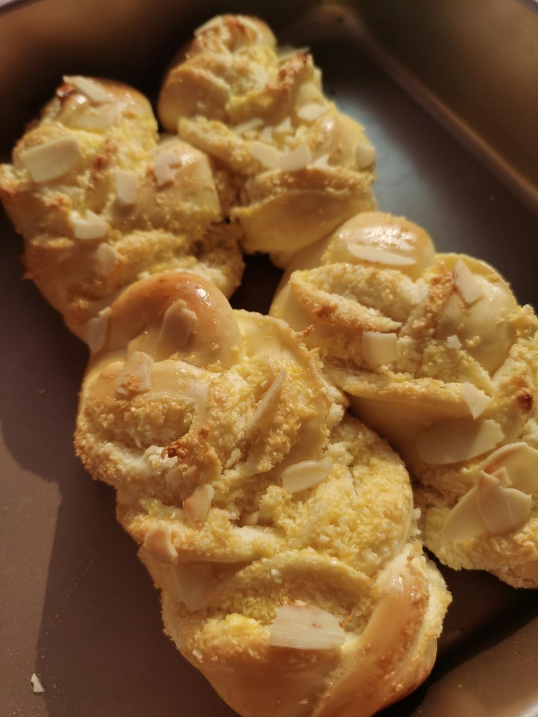 椰蓉奶排包（无黄油低卡版）