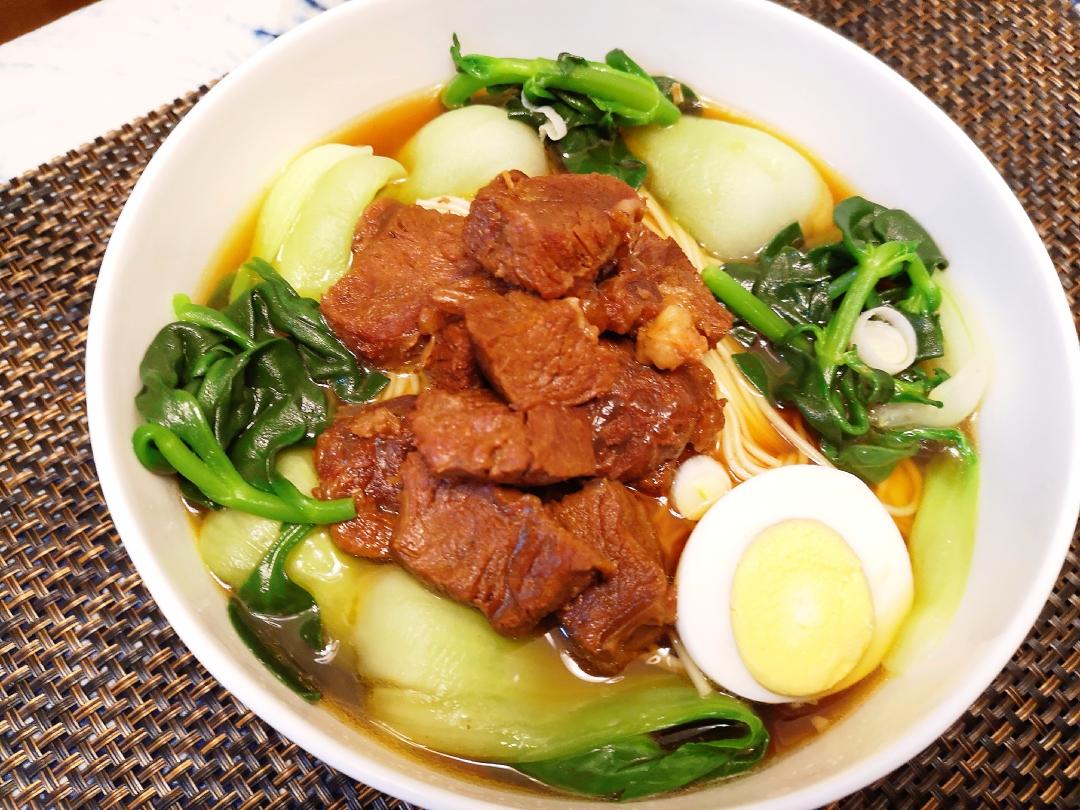 陈皮酱牛肉的牛肉面的做法