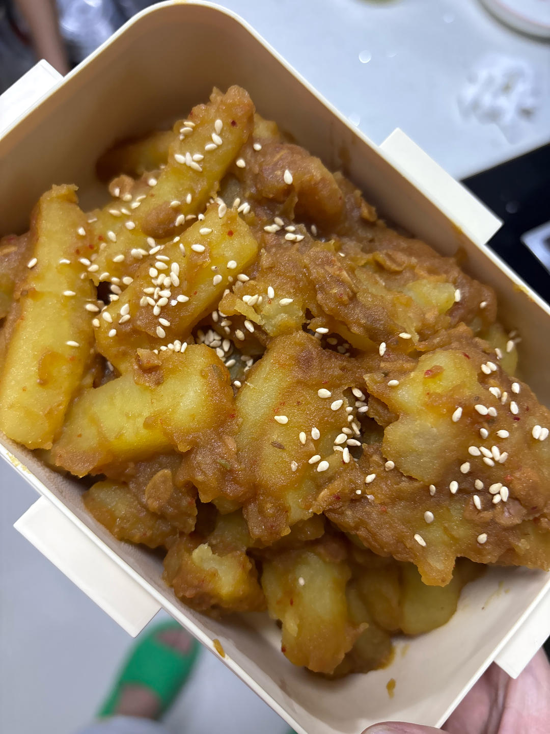 超简单的懒人版酱土豆条