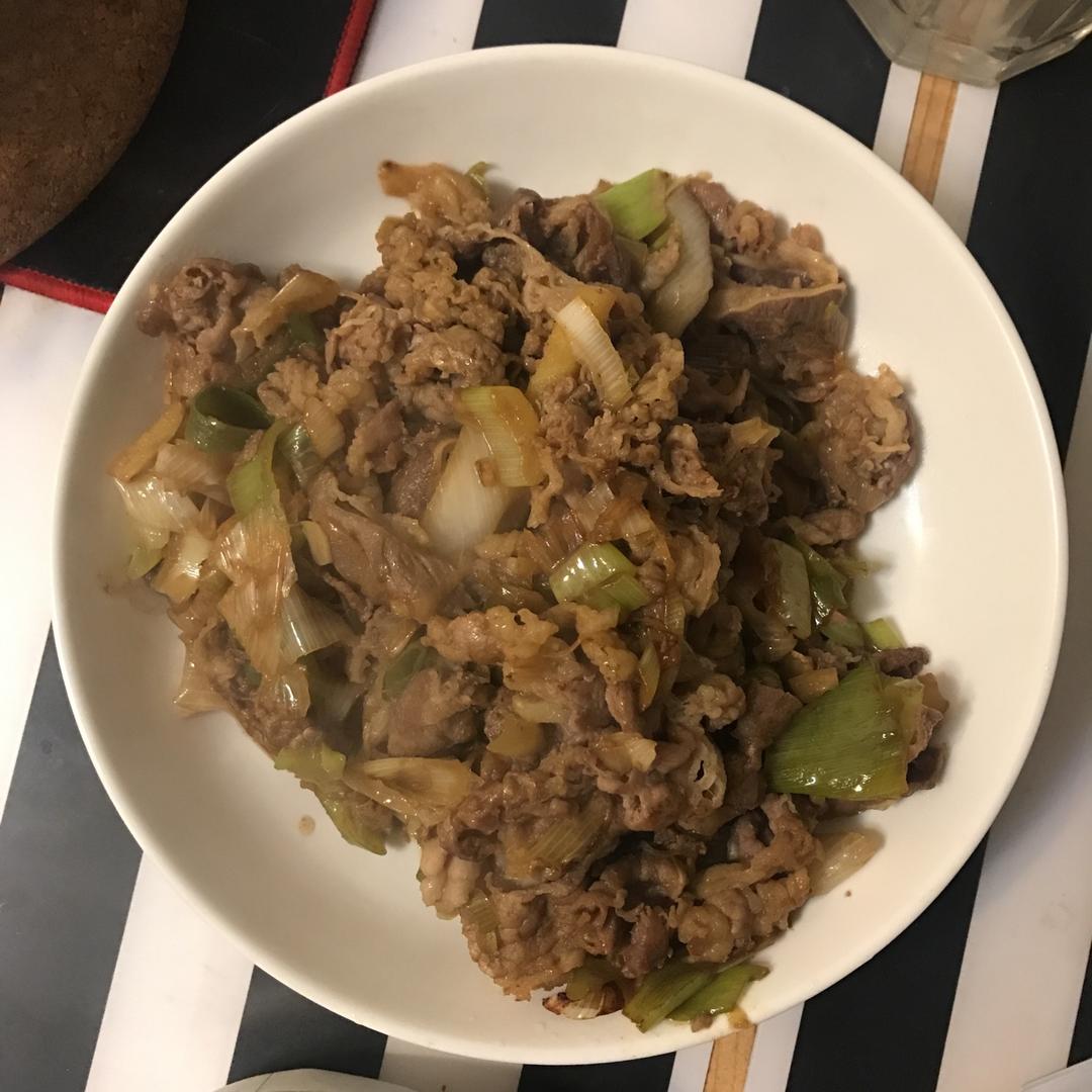 葱爆牛肉
