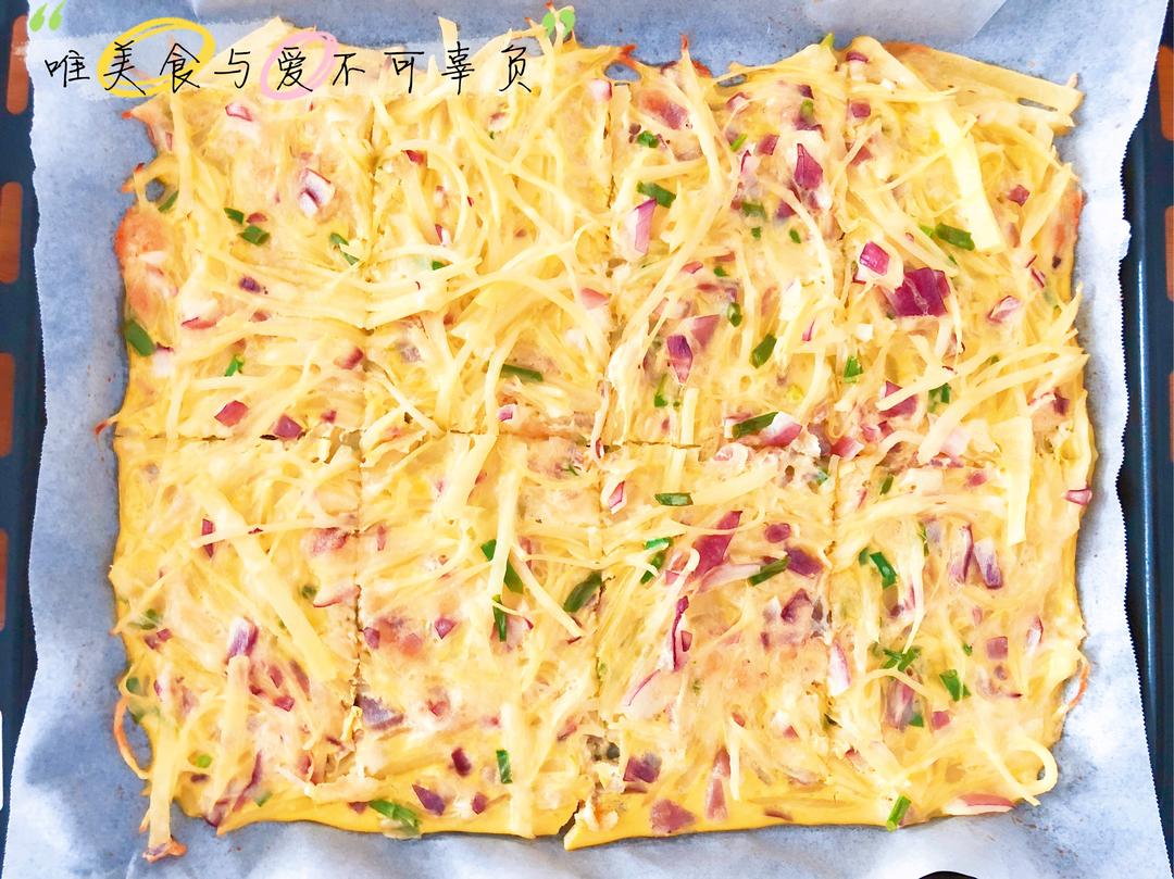 早餐土豆丝薄饼的做法