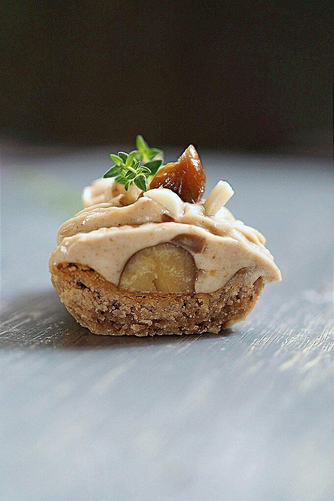 angel做的蕾伊诺尔reiinol复合咖啡可可榛果风味的奶油栗子塔熊谷裕子