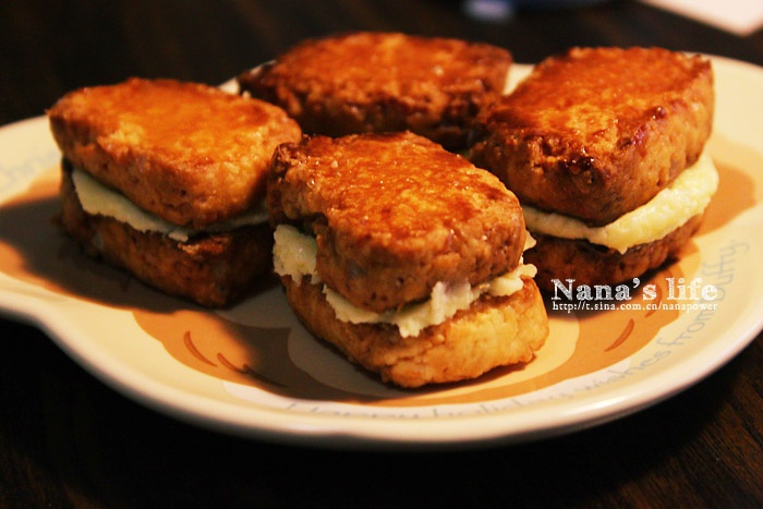 乳酪奶油夹心酥饼