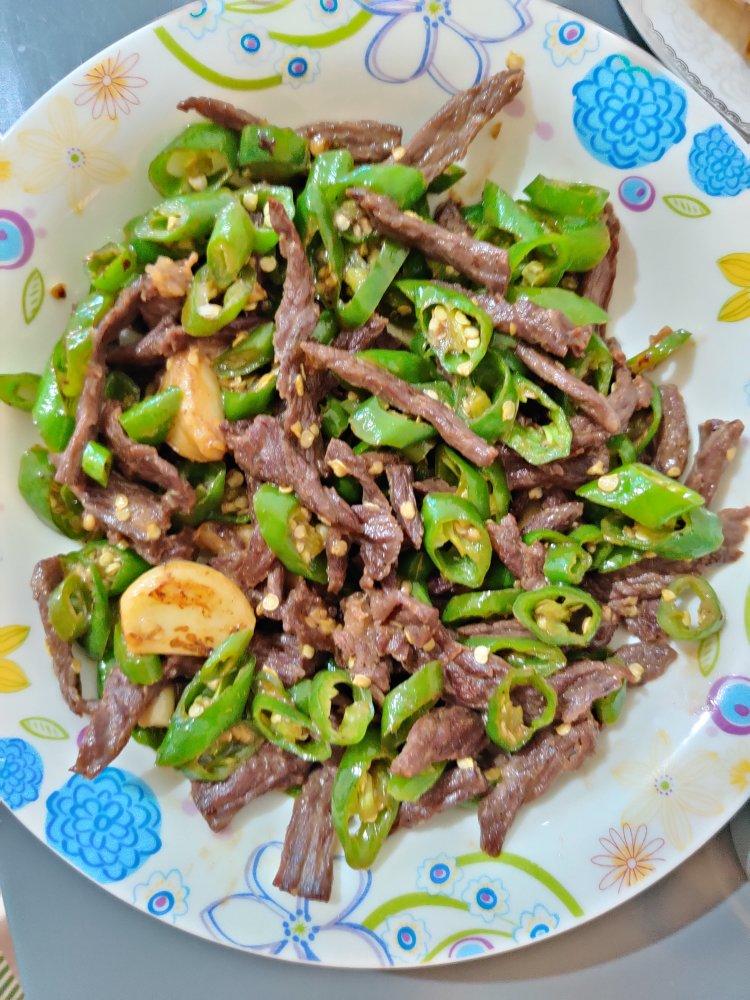 青椒牛肉