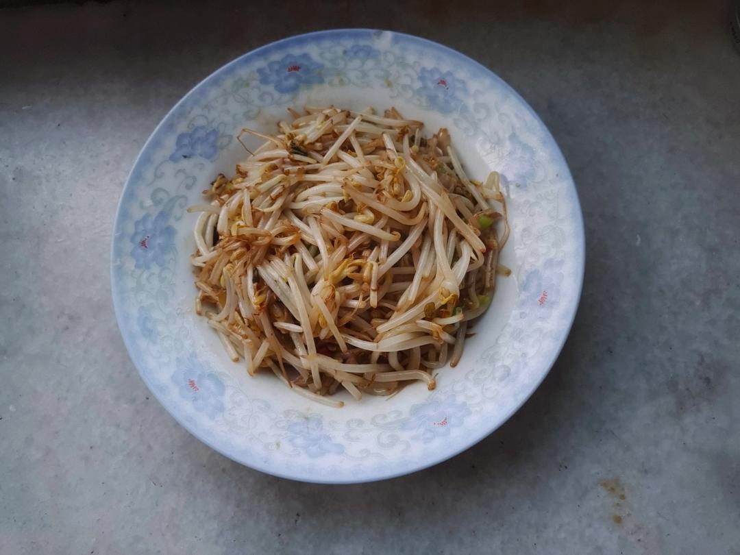 酸辣绿豆芽