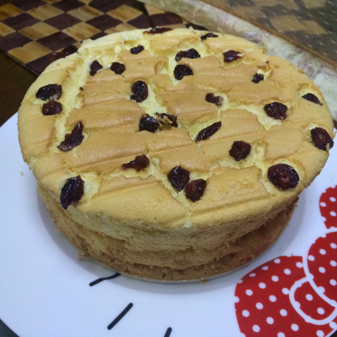 烤箱做蛋糕（戚风蛋糕的做法）