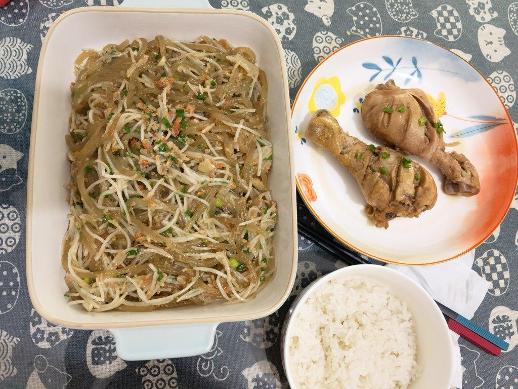 炒合菜～经典的拌饭菜，真的太香了