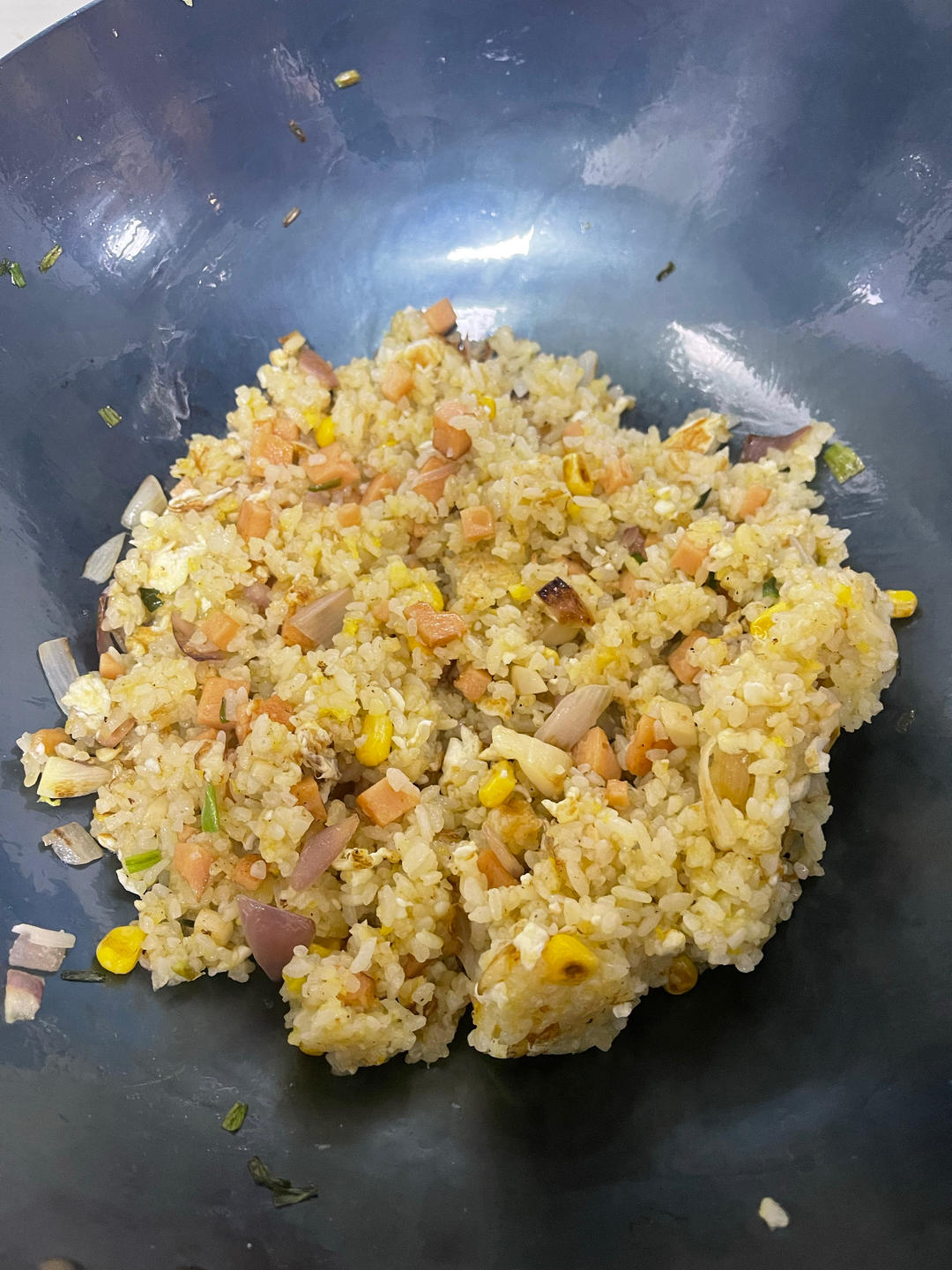 炒米饭蛋炒饭二十分钟快手家常