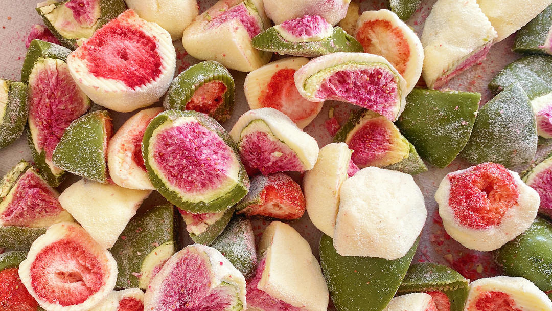 冻干草莓🍓奶球