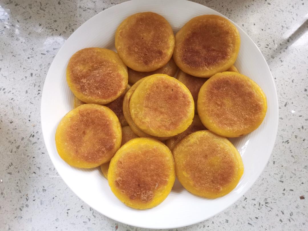 软软糯糯南瓜饼