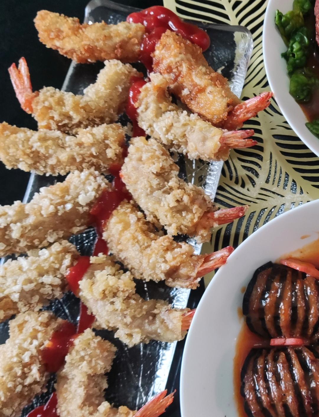 炮竹声声迎新年（鲜虾春卷）