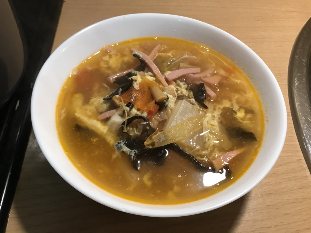 让我儿子都不得不承认好喝的鸡蛋汤